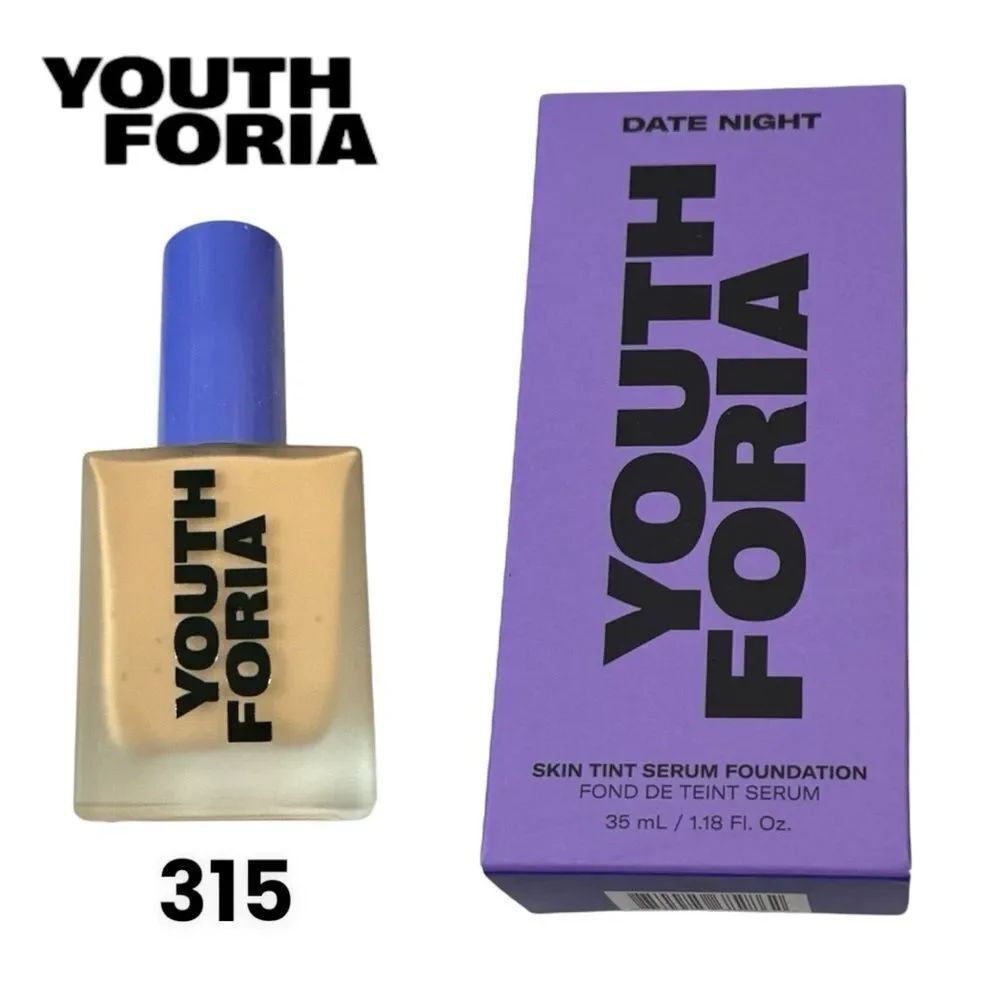 Youth Foria Date Night Skin Tint Serum Foundation 315